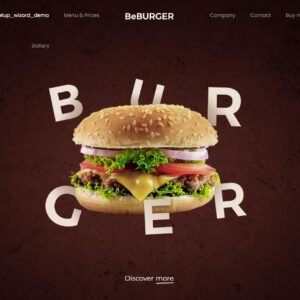 Delivery Website Template