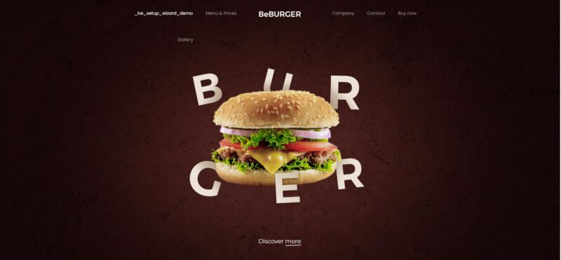 Delivery Website Template