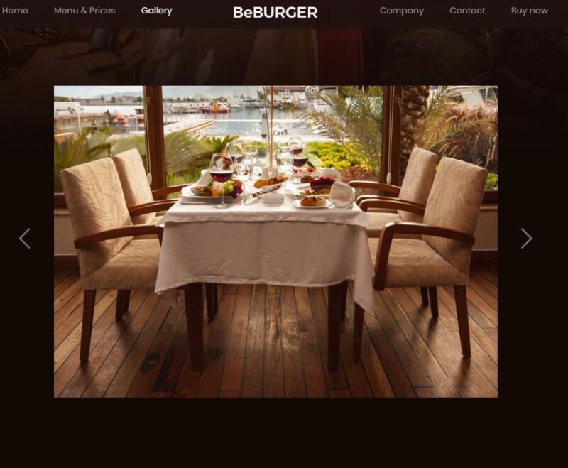 Delivery Website Galery